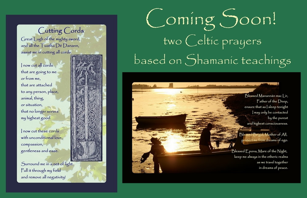 Celtic shamanic prayer cards